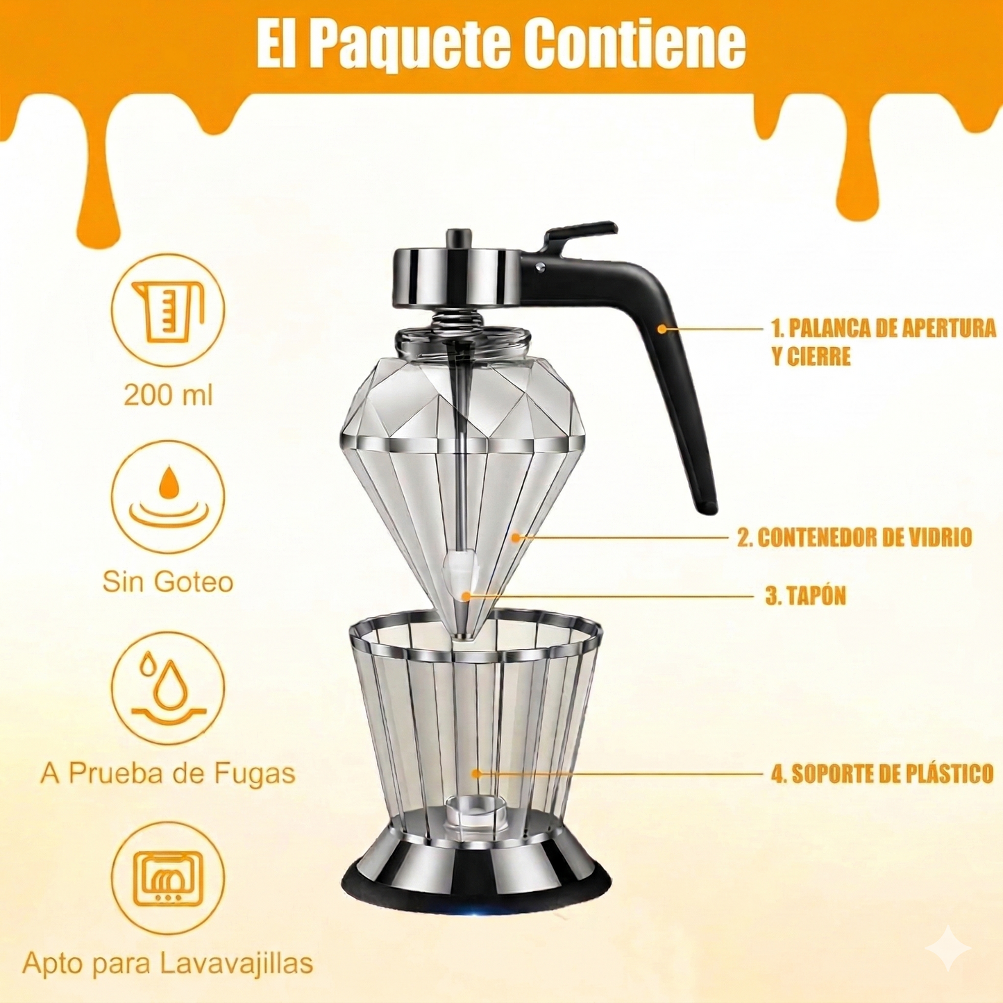 Dispensador de Miel Multiusos